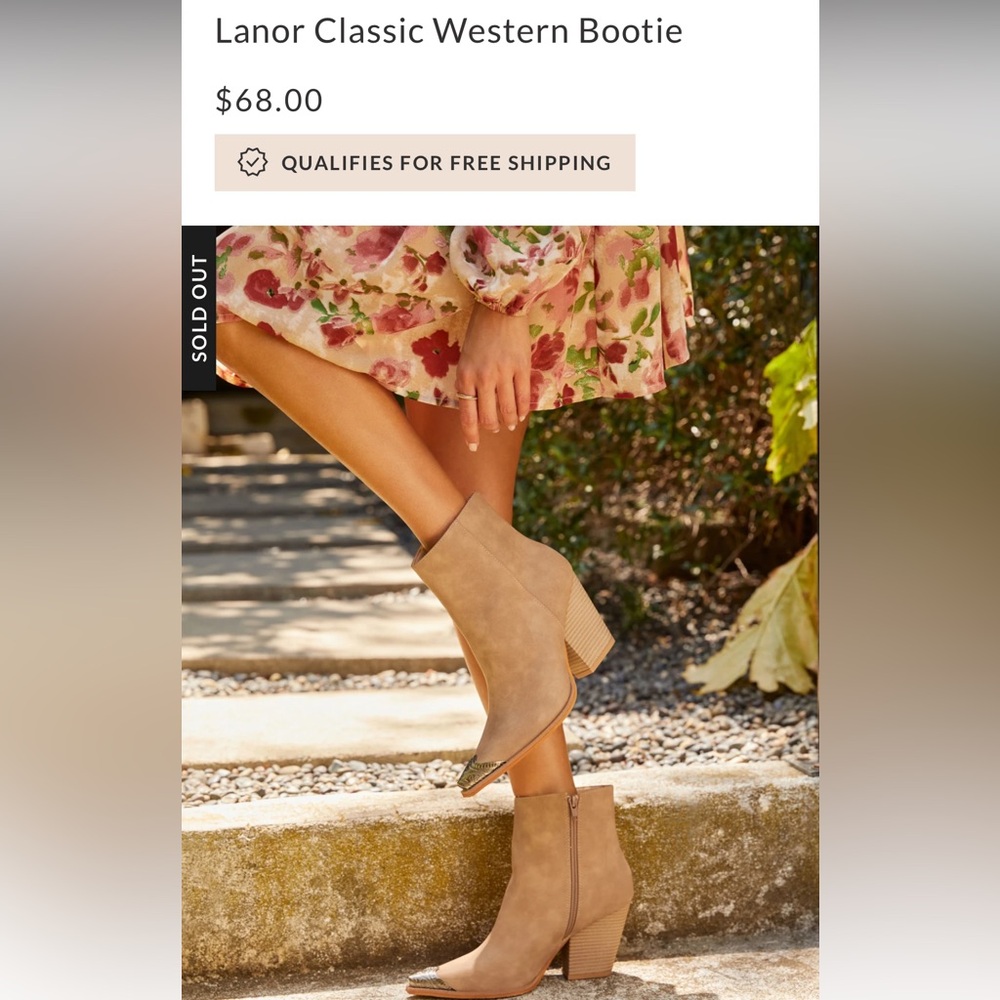 Lanor Classic Western Bootie - Picture 2 of 9